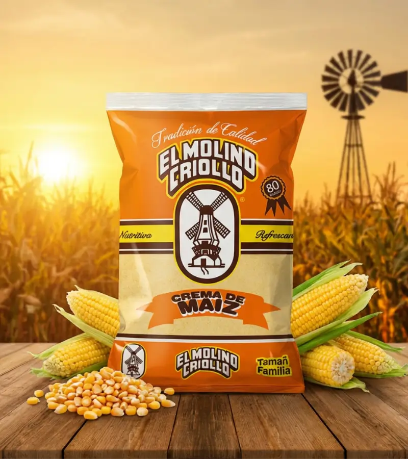 Cream of Corn | Crema de Maíz El Molino Criollo 454g