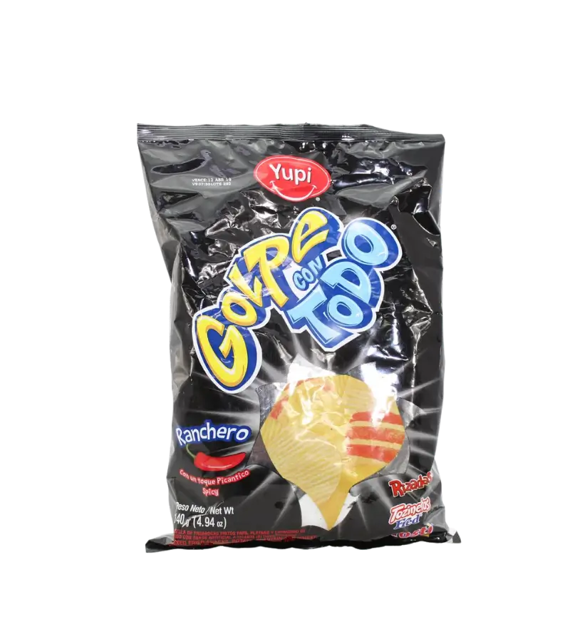 Yupi Golpe con Todo Snack Mix – Original & Ranchero Flavors in Multiple Sizes