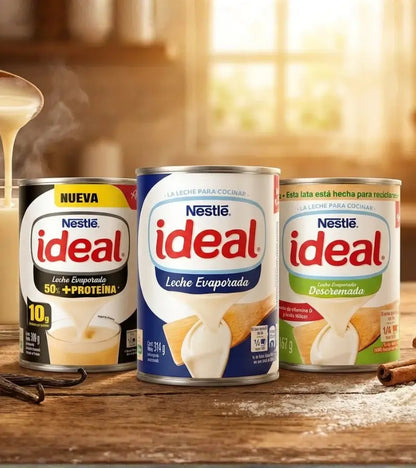 NESTLÉ® IDEAL® Evaporated Milk – Assorted Varieties for Cooking & Nutrition
