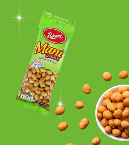 Pascual Japanese Peanuts 40g | Crunchy Coated Snack with a Bold Flavor