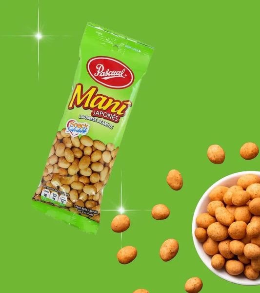 Pascual Japanese Peanuts 40g | Crunchy Coated Snack with a Bold Flavor