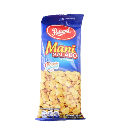 Salted Peanuts Pascual 40g – Crunchy & Savory Snack from Panama