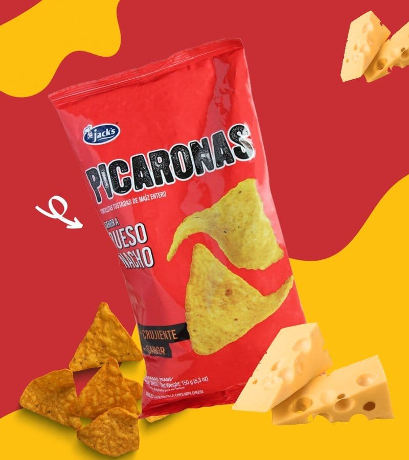 Picaronas Jack's flavor Nacho Cheese 5.3ozs