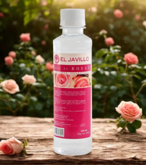 Rose Water El Javillo 240ml – Facial Toner & Natural Hydrating Mist for Skin and Hair