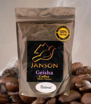 Exquisite JANSON Geisha Coffee 200g  Natural Panamanian Coffee Beans