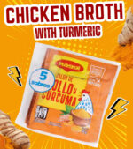 Maggi Chicken Bouillon with Turmeric – Panamanian Flavor, 5 Sachets