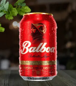 Balboa Beer 12oz Can – Classic Panamanian Lager