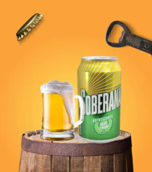 Soberana Beer 12oz Can – Refreshing Panamanian Lager