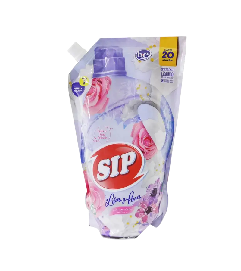 Sip Lilac and Flowers Liquid Detergent 800 ml - Image 2