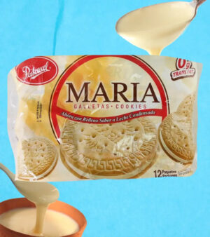 Pascual María Cookies Filled with Condensed Milk – Sweet & Classic Treat