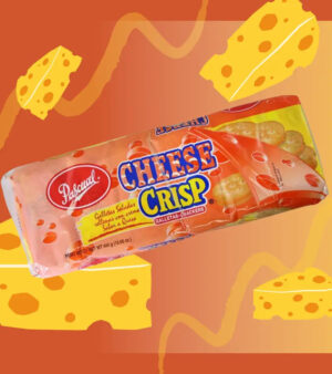 Pascual Crips Cheese Crackers yellow pack of 12 pcs.