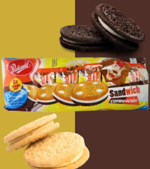 Pascual Combination Sandwich Cookies – 12 Pack (30g Each)