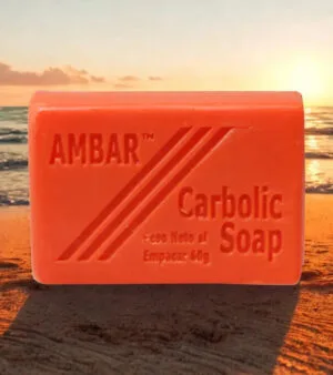 Ámbar Carbolic Soap 60g – Antiseptic & Multipurpose Disinfectant Bar