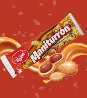 Pascual Maniturrón 30g | Crunchy Peanut Bar with Caramel Coating
