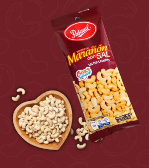 Pascual Salted Cashew Nuts 40g | Crunchy & Savory Snack On-the-Go