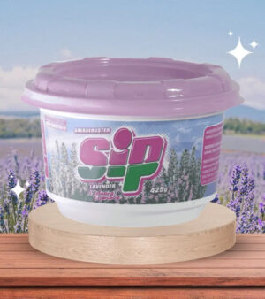 SIP Lavender Dishwashing Cream 425g – Powerful Grease Removal with a Floral Touch
