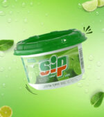 SIP Lemon Dishwashing Cream 425g – Powerful Degreaser with Fresh Citrus Scent