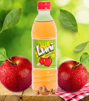 Soda Luni Manzana Bottle 370ml | Crisp Apple Flavored Soft Drink