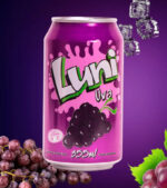 Soda Luni Uva Can 355ml | Bold Grape Flavor in Every Fizzy Sip