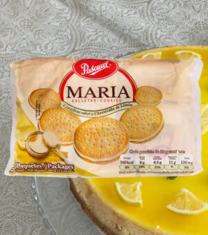 Maria Cookies — Lemon Cheesecake Filled Sandwich Cookies, 384 g (12-pack) | Pascual