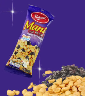 Pascual Peanuts with Raisins 40g | Sweet & Savory Snack On-the-Go