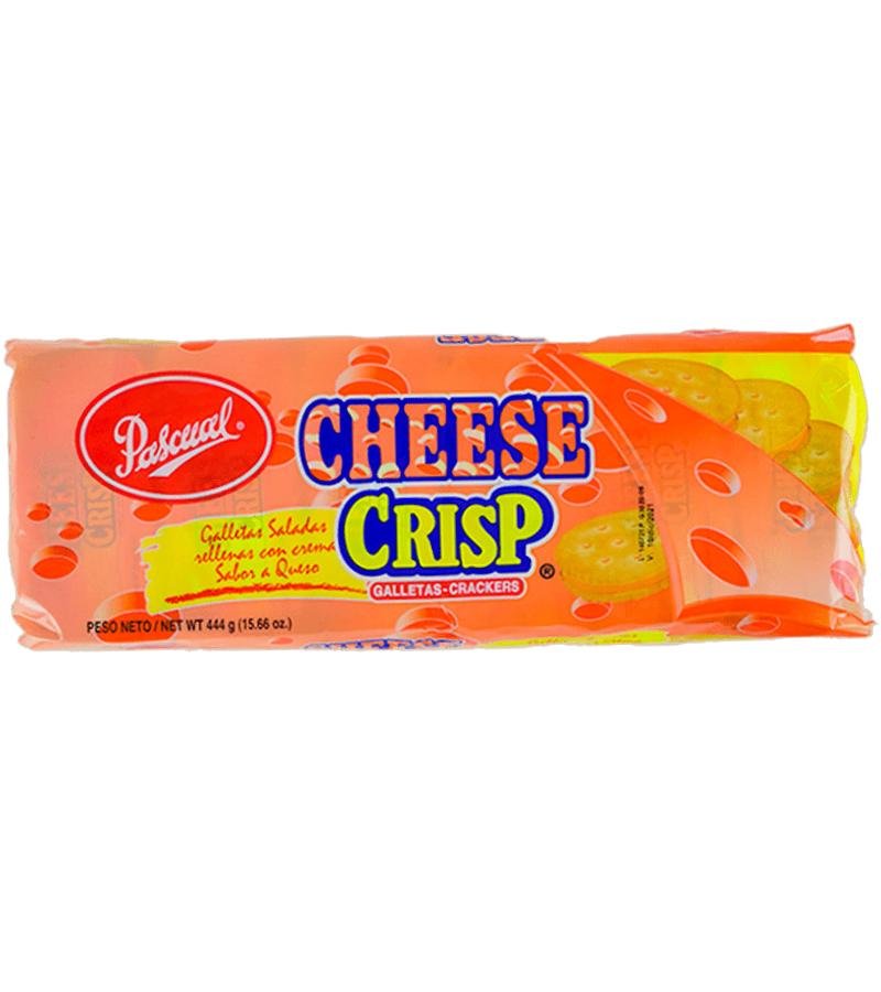 Pascual Crips Cheese Crackers yellow