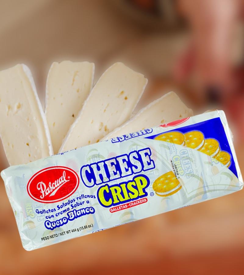 Pascual Cheese Crisp White Cheese Cracker