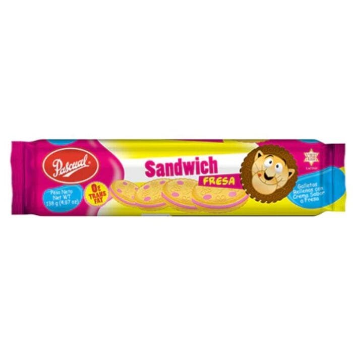 Galletas Sandwich Pascual Freasa Tubo