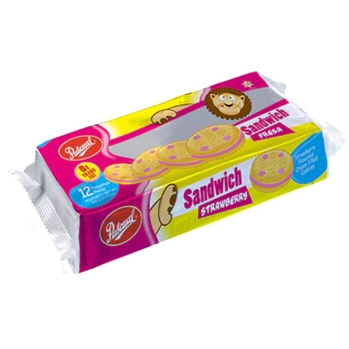 Galletas Sandwich Pascual Fresa