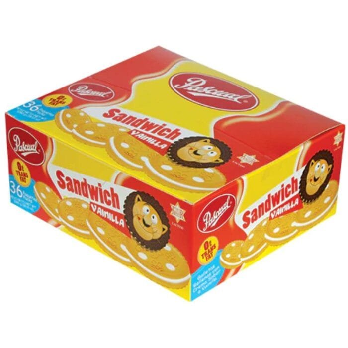 Galletas Sandwich Pascual Vainilla Caja