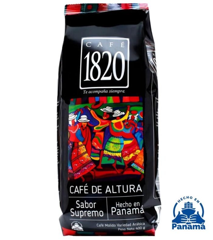 Highland Coffee 1820 Supreme Flavor Made in Panama 14 ozs