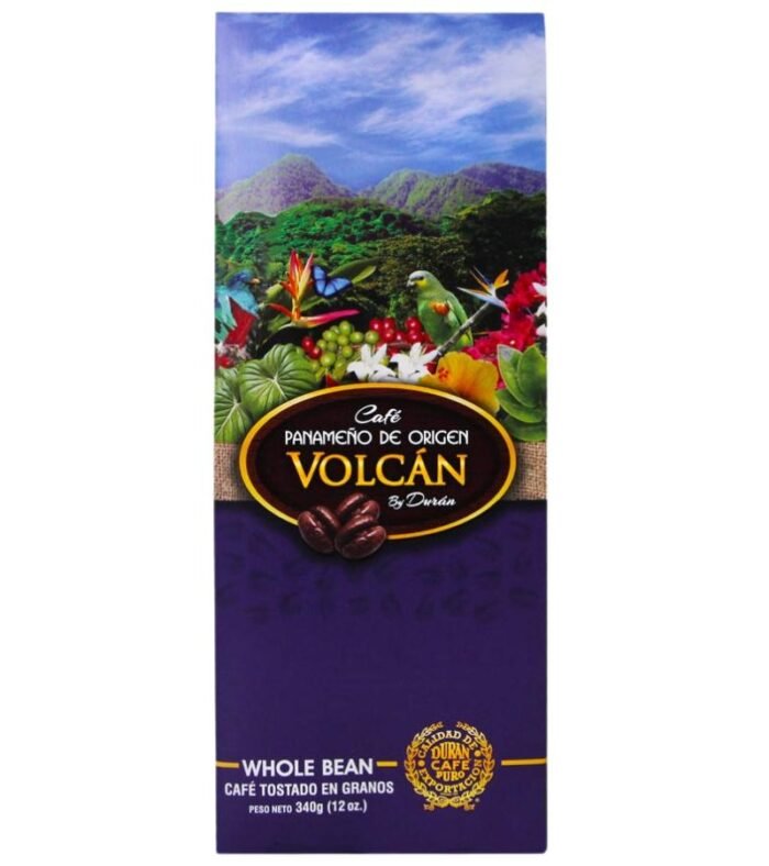 Panamanian Coffee Volcan Origin in Beans by Duran