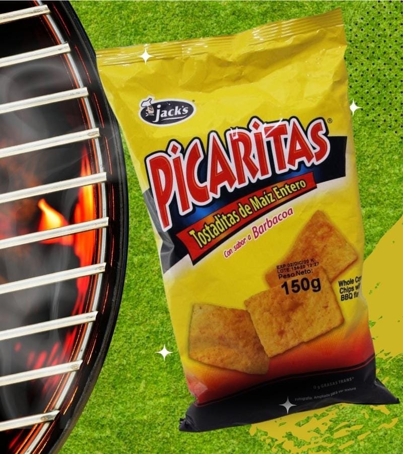 Picaritas Jacks Corn Toast with BBQ Flavor 5.3oz