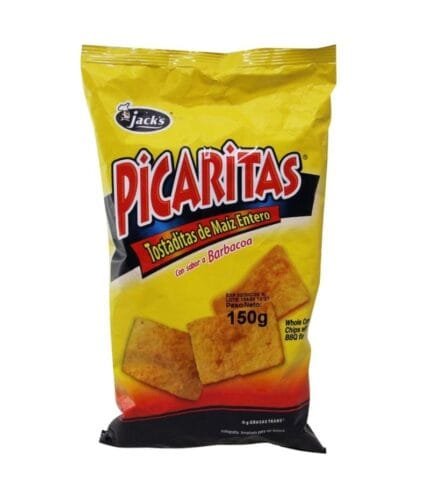 Picaritas Jacks Corn Toast with BBQ Flavor 5.3oz