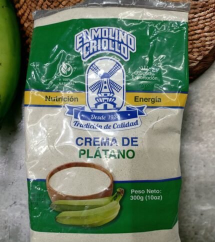 El Molino Criollo Banana Creams Crema de Plátano 10oz